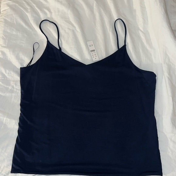 J Crew Blue Cami Tank Top Plus Size - Picture 2 of 5